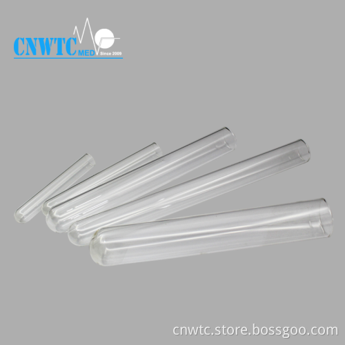 12*75mm Round Bottom Plastic Test Tube Sample Tubes with Screw Cap: Laboratory Equipment for Sample Storage and Analysis